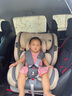 貝倍適（BAYBETSS）兒童安全座椅汽車用0-4-12歲寶寶360度旋轉(zhuǎn)嬰兒車載坐椅ISOFIX 米灰色【遮陽(yáng)棚+上拉帶+側(cè)保護(hù)】 曬單實(shí)拍圖