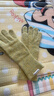 NOTHOMME羊毛混紡戶(hù)外秋冬騎行防寒保暖純色毛線(xiàn)針織手套男女 蘆筍綠 M 曬單實(shí)拍圖
