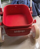 kidpop寶寶學(xué)步車可調(diào)速嬰兒多功能手推車防側(cè)翻助步車周歲禮物 活力紅 曬單實拍圖