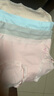 都市麗人內(nèi)褲女純棉【A類嬰兒棉】10A抑菌100%棉女士加長檔大碼中腰三角褲 曬單實拍圖