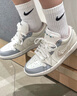 耐克（NIKE）WMNS AIR JORDAN 1 LOW AJ1 女子運動(dòng)鞋 IH7323-100 38.5 曬單實(shí)拍圖