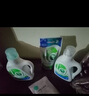 威露士la有氧洗衣液松木香4斤組合裝（瓶1L+補(bǔ)充袋裝500ml*2）除菌除螨 曬單實(shí)拍圖