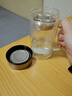 富光大容量高硼硅雙層玻璃杯帶茶隔加厚水杯子帶把泡茶杯辦公杯 曬單實(shí)拍圖