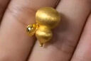 周大生黃金吊墜福祿足金花絲葫蘆掛墜送女友媽媽生日情人節(jié)禮物多退少補(bǔ) 約6.0g（不含項(xiàng)鏈） 曬單實(shí)拍圖