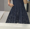 UR2025春季新款女裝撞色蕾絲蝴蝶結無(wú)袖牛仔連衣裙UYY850049 曬單實(shí)拍圖