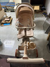 XUM遛娃神器嬰兒推車0-6歲用折疊可坐可躺帶減震雙向高景觀溜娃車 六重減震|加高防護(hù)|全棚 卡其色 曬單實(shí)拍圖
