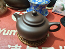 百年利永宜興純全手工紫砂壺原礦紫泥融德壺一壺兩杯套組功夫茶具泡茶壺 融德套組 曬單實(shí)拍圖