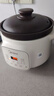 美的（Midea）電燉鍋 電燉盅電砂鍋 2.5h快燉陶瓷煲湯鍋燉湯鍋?zhàn)仙板?L燕窩燉盅煮粥嬰兒輔食鍋電煮鍋MD-DGE3056 曬單實(shí)拍圖
