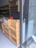 超市收銀臺便利店前臺多層儲物吧臺店鋪文具店小型柜臺轉角接待臺 【拐角款】左拐角·下單備注顏色 長(cháng)寬高100*60*90厘米【十年質(zhì)?！?曬單實(shí)拍圖