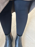 蕉下連褲襪打底褲襪女士加絨瑜伽褲鯊魚(yú)褲黑色春秋冬季 防風(fēng)防潑水 曬單實(shí)拍圖