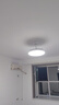 歐普（OPPLE）風(fēng)扇燈吊扇燈24瓦LED照明低噪音餐廳臥室吊燈燈具包安裝 冰風(fēng)白 曬單實(shí)拍圖