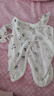 貝瑞加（Babyprints）新生兒連體衣2件裝初生男女寶寶蝴蝶衣長(cháng)袖純棉護肚哈衣 黃熊貓52 曬單實(shí)拍圖