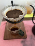 MHW-3BOMBER轟炸機實(shí)木手沖濾杯架 V60濾杯架 復古工業(yè)風(fēng)手沖咖啡支架 【皮套款】咖啡手沖架-胡桃木 曬單實(shí)拍圖