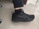 亞瑟士ASICS男子緩震超寬楦跑步鞋 GEL-KAYANO 32 (4E)  黑色/灰色 45 曬單實(shí)拍圖