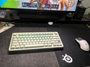 TickType機械鍵盤(pán)EVO75三模2.4G藍牙HiFi客制化鋁坨坨鍵盤(pán) 陽(yáng)極淡綠 淺淺棕PP（悶軸） 曬單實(shí)拍圖