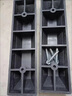 私家車(chē)位防占神器車(chē)位擋車(chē)器橡膠汽車(chē)車(chē)輪定位器停車(chē)位限位地擋停車(chē)樁止退器阻車(chē)器 【質(zhì)保二年】橡塑50停字款買(mǎi)一送一配螺絲 （500 曬單實(shí)拍圖
