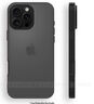 猩球衛(wèi)士保護(hù)殼適用Apple/蘋果iPhone16Pro護(hù)甲手機(jī)殼高級感全包軟邊防摔硅膠套磨砂透明膚感簡約外殼黑 曬單實(shí)拍圖