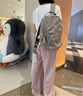 Kipling【開學(xué)季】25秋冬新款輕便學(xué)生書包大容量雙肩包首爾包|SEOUL S-巖石灰 曬單實拍圖