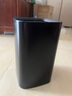 EKO無(wú)蓋直投垃圾桶10L雅黑大號雙層不銹鋼紙簍EK9084張若昀同款 曬單實(shí)拍圖