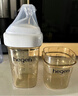 HEGEN海格恩新生嬰兒奶瓶1-6個(gè)月防脹氣ppsu仿母乳寬口徑多功能奶瓶 150ml+ 240ml （白）1-6月 曬單實(shí)拍圖