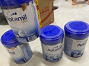 愛他美（Aptamil）【德國品牌】英國愛他美白金版原裝原罐新生嬰幼兒配方奶粉800g 新版 白金2段【4罐裝】 曬單實(shí)拍圖