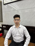 普萊斯（pulais）近視眼鏡框可配度數(shù)純鈦金屬高端商務半框超輕8g男士眼鏡架19897A 曬單實拍圖