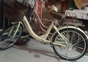 鳳凰牌鳳凰自行車(chē)女通勤輕便普通18/20/22寸學(xué)生成人單車(chē)代步車(chē)淑女腳踏 米咖色 22英寸 曬單實(shí)拍圖