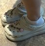 crocs檀健次同款經(jīng)典泡芙洞洞鞋|207521 黑色-001 37/38(230mm) 曬單實拍圖