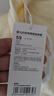 全棉時(shí)代夾棉連體衣秋冬保暖哈衣寶寶棉衣微厚嬰兒棉服 香草黃 59碼 曬單實(shí)拍圖