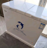 澳柯瑪（AUCMA）203升家用冰柜 雙溫雙箱冷柜 冷藏冷凍臥式冰箱 冷藏全銅管 一級能效 BCD-203CNE 國家補貼20% 曬單實(shí)拍圖