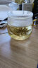 富光花茶杯 男女士茶水分離杯子 雙層辦公泡茶玻璃杯帶把高硼硅水杯 曬單實(shí)拍圖