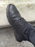 斯凱奇（Skechers）閃穿鞋男士商務(wù)鞋秋季薄款一腳蹬德比鞋軟底上班通勤休閑鞋205353 曬單實(shí)拍圖