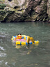 swimbobo戶(hù)外水上浮板成人小孩充氣浮排游泳圈兒童游泳靠背網(wǎng)兜戲水浮力板 靠背網(wǎng)兜浮排 曬單實(shí)拍圖