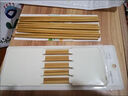 好管家天然竹筷子雞翅木無(wú)漆無(wú)蠟紅檀木鐵木筷子家用抗菌木筷餐具套裝 插卡式光板竹筷【10雙裝】 曬單實(shí)拍圖