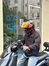 NEVA3C認證DOT認證摩托車(chē)頭盔男電動(dòng)車(chē)全盔雙鏡片機車(chē)安全帽 亮光黑激光紅鏡片+透明防霧鏡片 曬單實(shí)拍圖