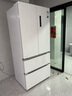 美的（Midea）508升法式多門(mén)四開(kāi)門(mén)一級(jí)能效雙系統(tǒng)雙循環(huán)除菌凈味國(guó)家補(bǔ)貼20%家用冰箱大容量BCD-508WTPZM(E)白 曬單實(shí)拍圖