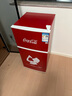 可口可樂(lè )（Coca-Cola）冰箱一級能效68L雙開(kāi)門(mén)小型冰箱冷藏冷凍兩用小冰箱戶(hù)外家居用品 曬單實(shí)拍圖