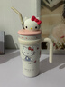 LIKE BB三麗鷗hellokitty保溫杯子大容量吸管水杯女生高顏值可愛(ài)冰霸禮物 凱蒂貓-700ml【316控溫-保溫/保冷】 送杯刷+DIY 曬單實(shí)拍圖
