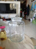 玻璃瓶梅蘭竹菊泡人參海馬酒藍莓酒加厚帶龍頭泡酒壇子藥酒瓶家用 16斤裸瓶 曬單實拍圖