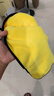 美家日記抹布 黃灰雙面抹布75*35cm*2條洗車(chē)毛巾擦車(chē)抹布吸水纖維絨清潔巾 曬單實(shí)拍圖