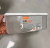 佳幫手冰箱保鮮盒食品級抗菌收納盒密封水果蔬菜冷凍盒1500ml3只裝 曬單實(shí)拍圖