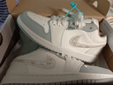 nike耐克女子新款A(yù)ir Jordan 1經(jīng)典復(fù)古AJ1休閑運(yùn)動(dòng)鞋 IH7323-100 IH7323-100 38 曬單實(shí)拍圖