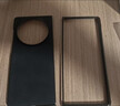 適用vivoxfold5殼xfold3pro保護套羊巴皮折疊屏超薄全包防摔男女 【石墨黑】輕奢高端不沾指紋全包 vivo X Fold3 曬單實(shí)拍圖