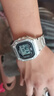 卡西歐（CASIO）復古防水學(xué)生電子手表男女情侶夜光小方表 W-218HD-1AVDF 曬單實(shí)拍圖