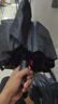 京東京造 雨傘 自動(dòng)折疊傘太陽(yáng)傘遮陽(yáng)男晴雨兩用大號 雙人傘10骨25寸115cm 曬單實(shí)拍圖
