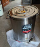 三鼎電熱開水桶開水器商用燒水桶奶茶店家用不銹鋼保溫?zé)崴按笕萘空糁笸白伦油?SD-40L-D加厚款 曬單實(shí)拍圖