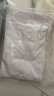 啄木鳥（TUCANO）長袖襯衫女士春秋純色抗皺免燙襯衣商務休閑正裝上衣女裝 白色2XL 曬單實拍圖
