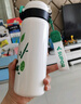 蘇泊爾（SUPOR）保溫杯大容量316L不銹鋼水杯兒童小學生一蓋雙飲便攜吸管杯彈蓋杯 曬單實拍圖