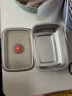 保鮮盒316不銹鋼食品級冰箱專用帶蓋密封便當盒飯盒收納冷凍盒子 特厚316鋼密封保鮮盒1200ml-兩 曬單實拍圖