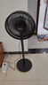 美的（Midea）【超級單品】七葉輕音立式電風扇家用柔風落地扇臺式桌面小型風扇大風量節(jié)能搖頭宿舍電扇 SAF30AB 曬單實拍圖